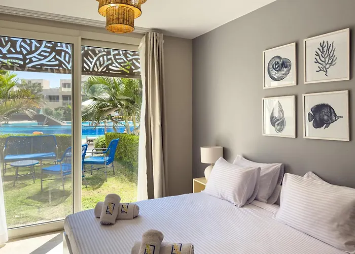 The Platinum Perch 2bdr Pool View Free Pool & Access * Hurghada